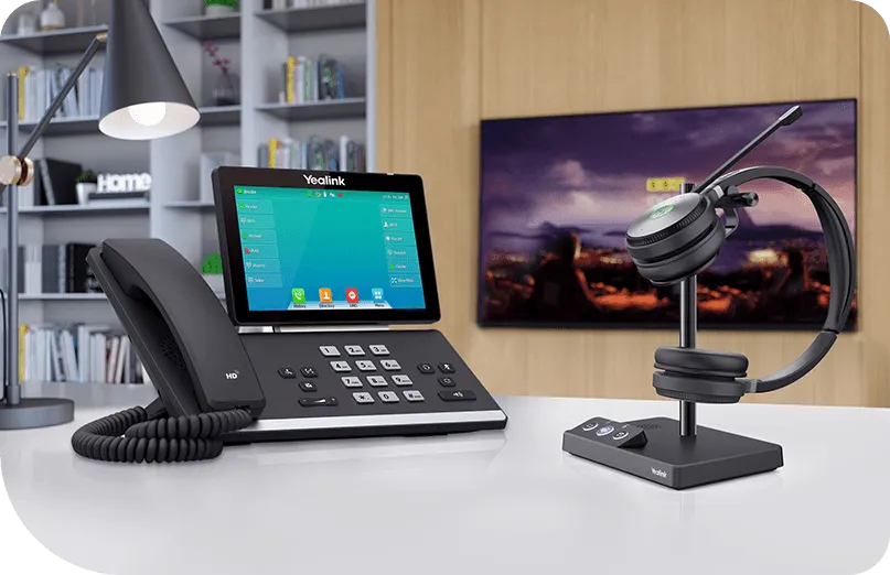 Hosted business phone system on Yealink hardware