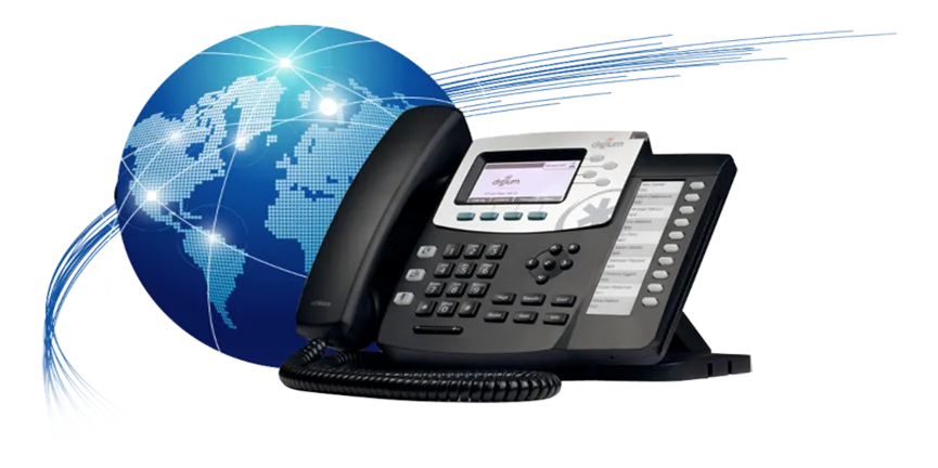 SIP trunking connecting a business phone system